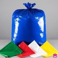 Coloured 100% recycled sacks