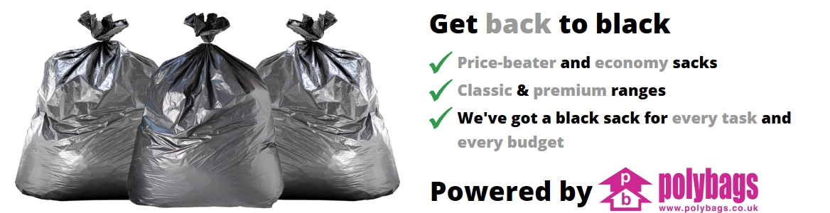 Polybags black sacks