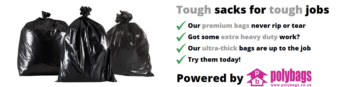 Polybags black sacks